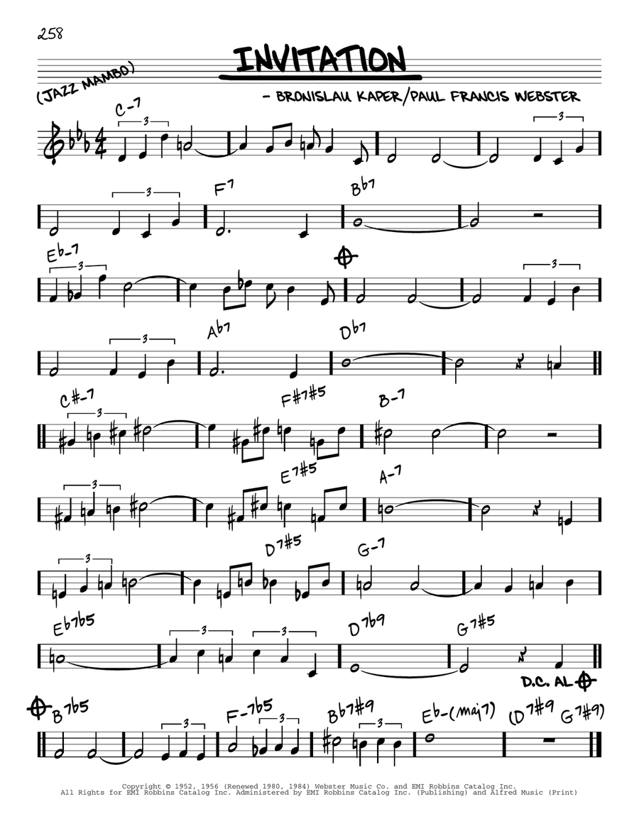 Invitation Piano scores gallery preview page 1