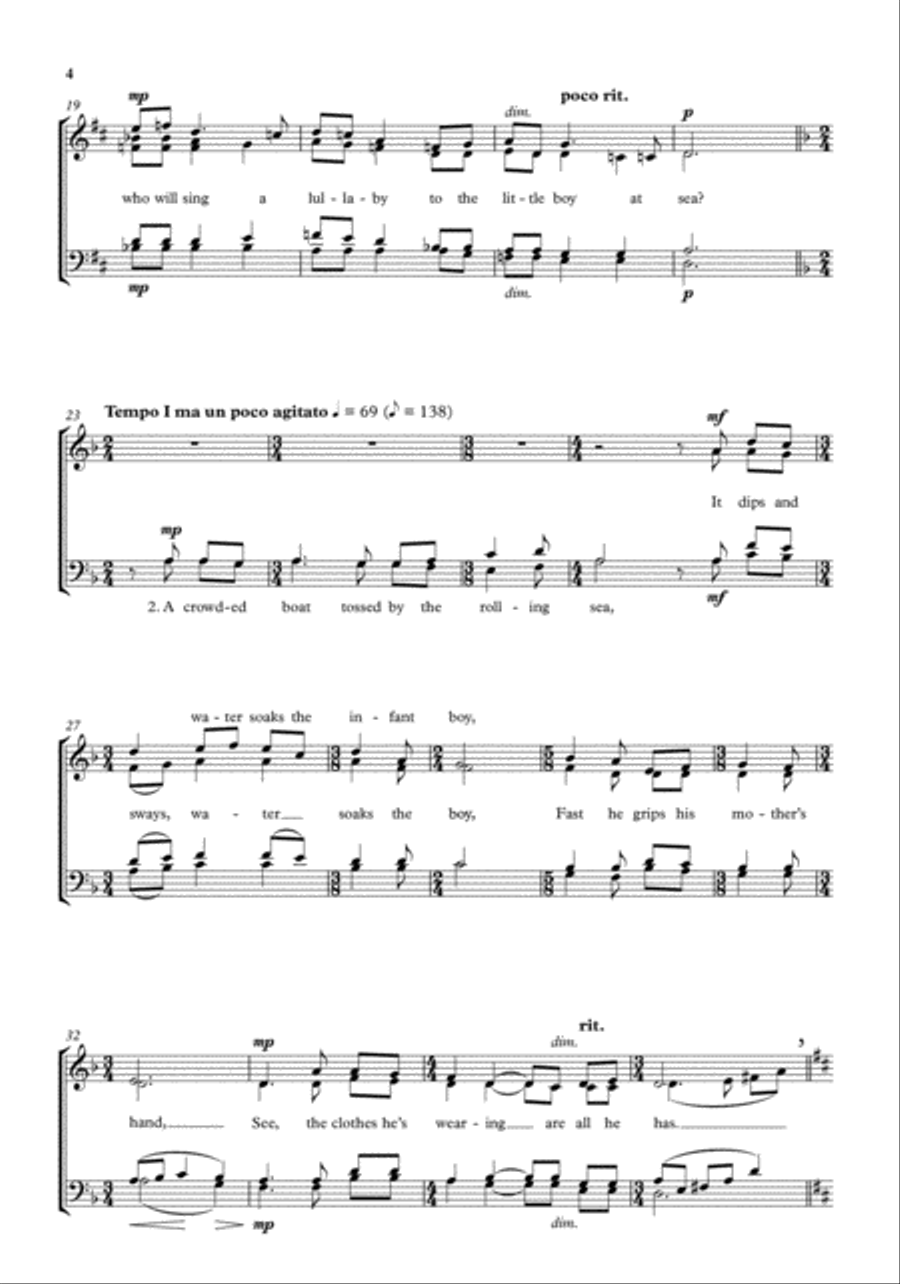 A Carol for our Times 4-Part scores gallery preview page 4