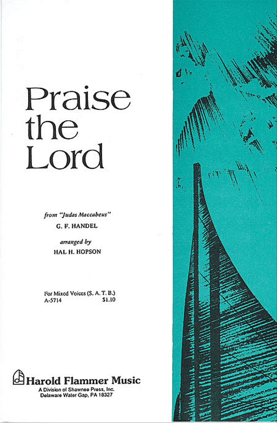 Praise the Lord (from Judas Maccabeus) 3-Part scores gallery preview page 1