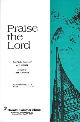 Book cover for Praise the Lord (from Judas Maccabeus)
