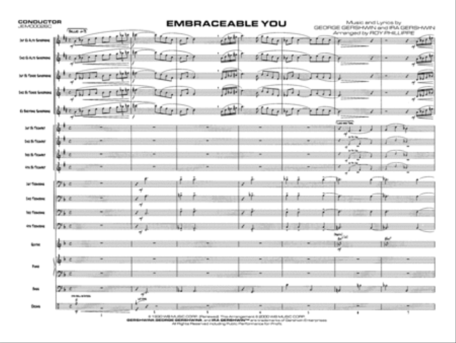 Embraceable You: Score Jazz Ensemble scores gallery preview page 3