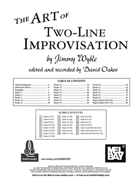 The Art of Two-Line Improvisation image number null