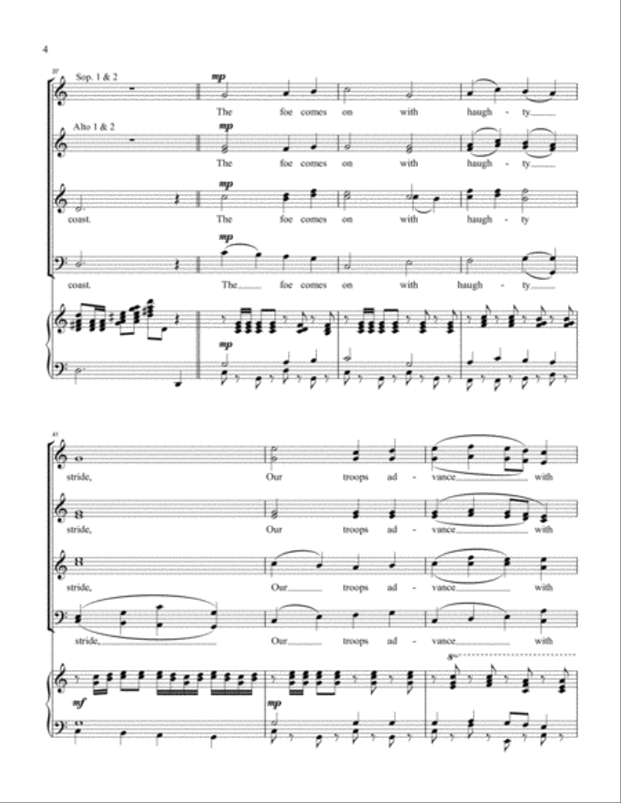 Chester 4-Part scores gallery preview page 4