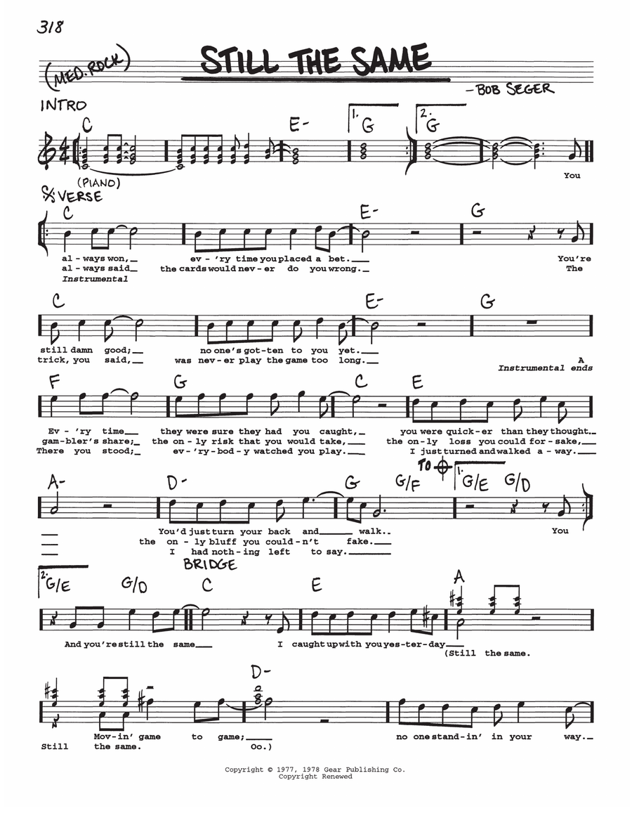 Still The Same Voice scores gallery preview page 1