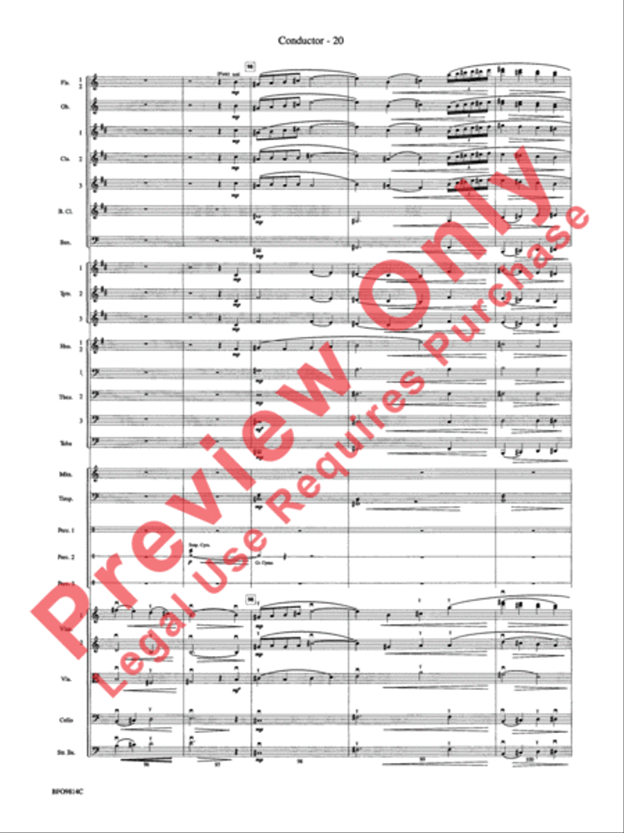 Into the Storm Full Orchestra scores gallery preview page 23