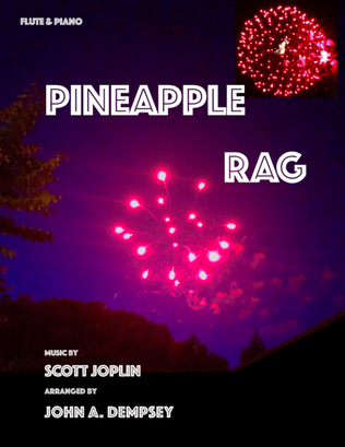 Book cover for Pineapple Rag (Flute and Piano)