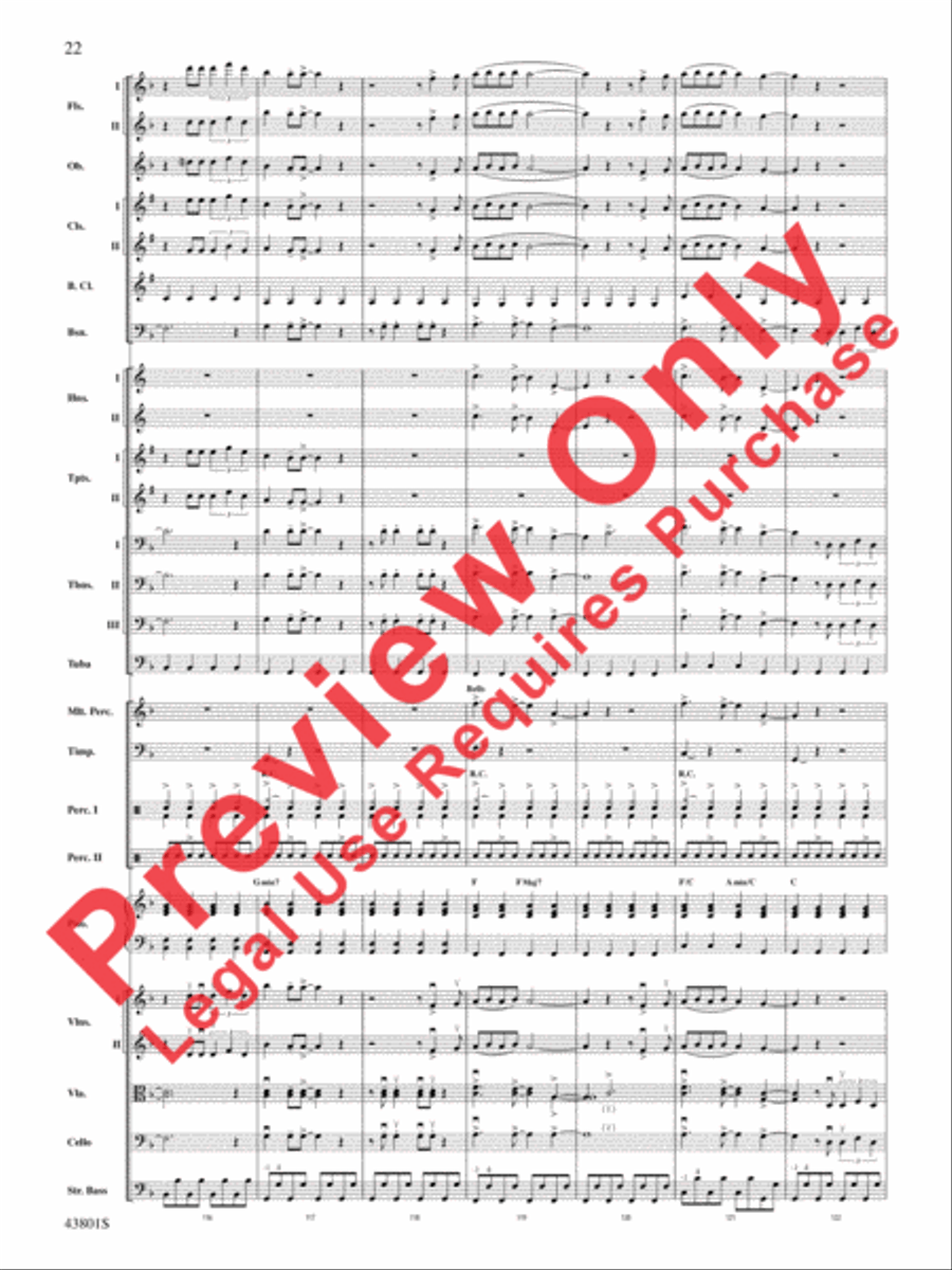 Bruno Mars' Greatest Hits Full Orchestra scores gallery preview page 23