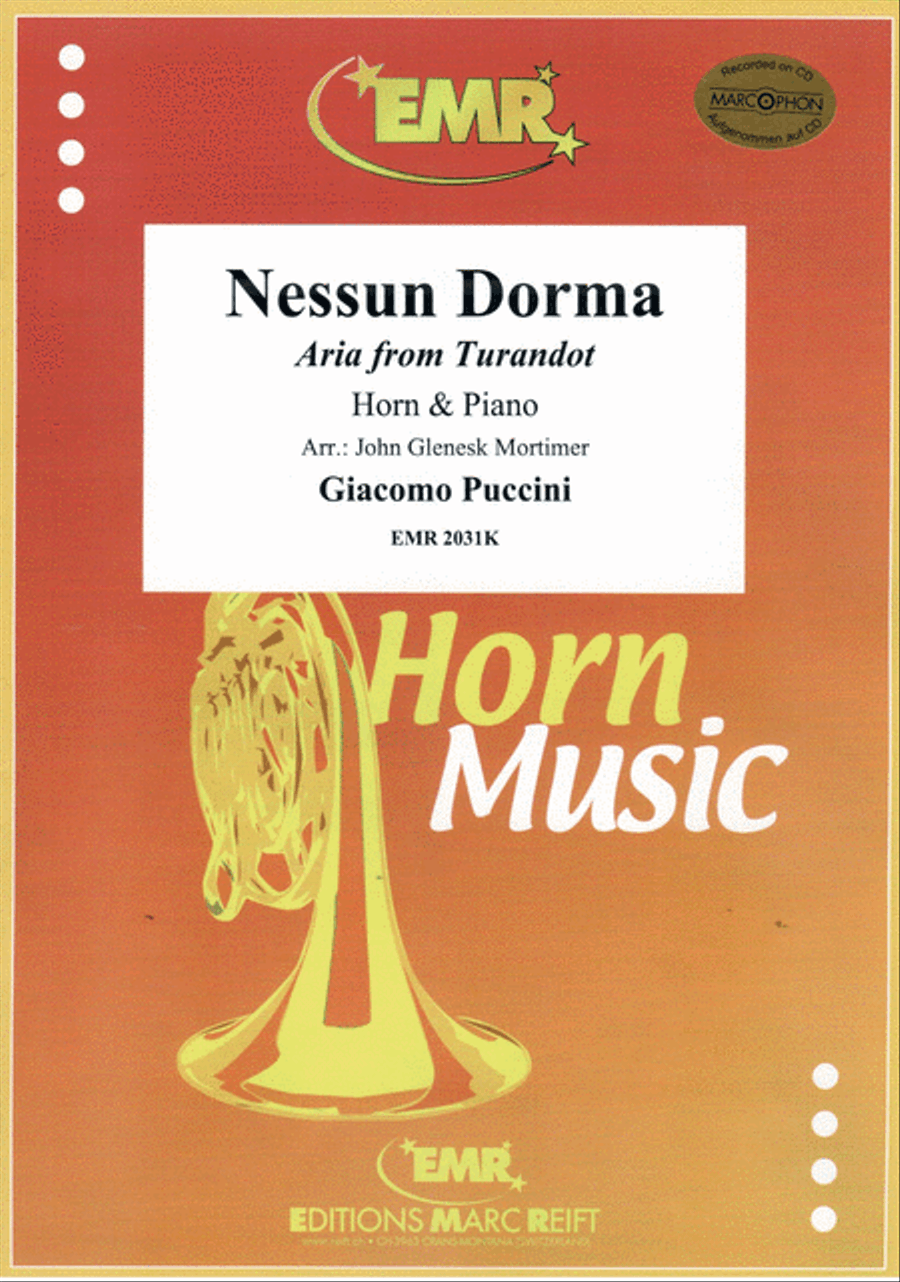 Nessun Dorma Horn scores gallery preview page 1