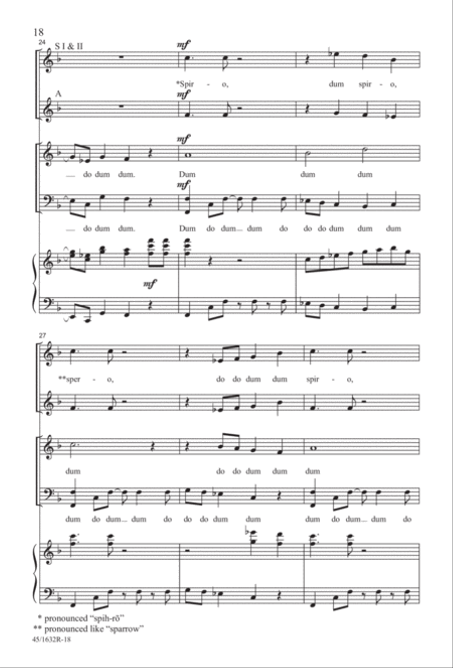 Faith, Hope, and Love SSA scores gallery preview page 8