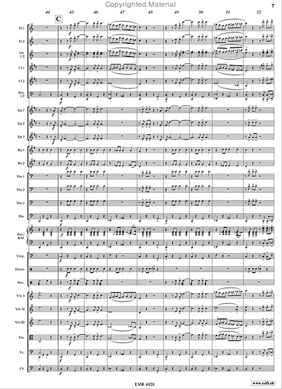 Fiddler On The Roof Orchestra scores gallery preview page 7