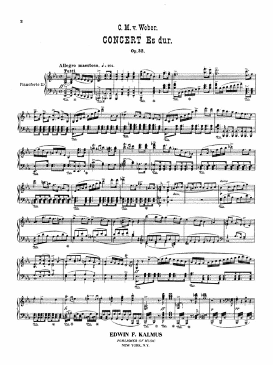 Piano Concerto No. 2 Small Ensemble scores gallery preview page 3