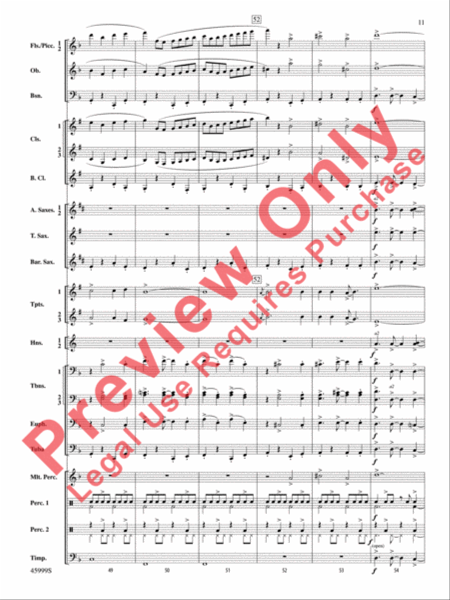 The Blue Ridge The Blue Ridge Concert Band scores gallery preview page 12