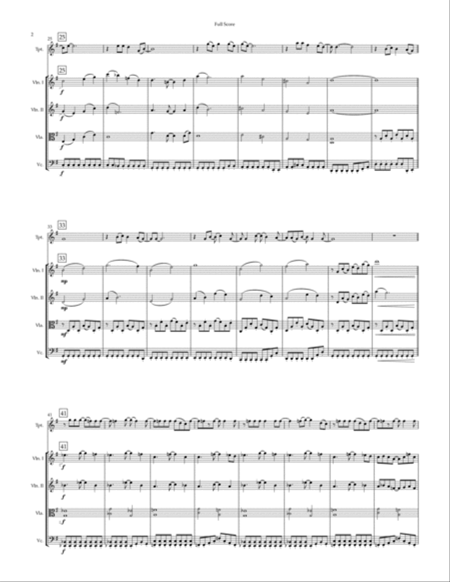 Every Breath You Take Small Ensemble scores gallery preview page 2