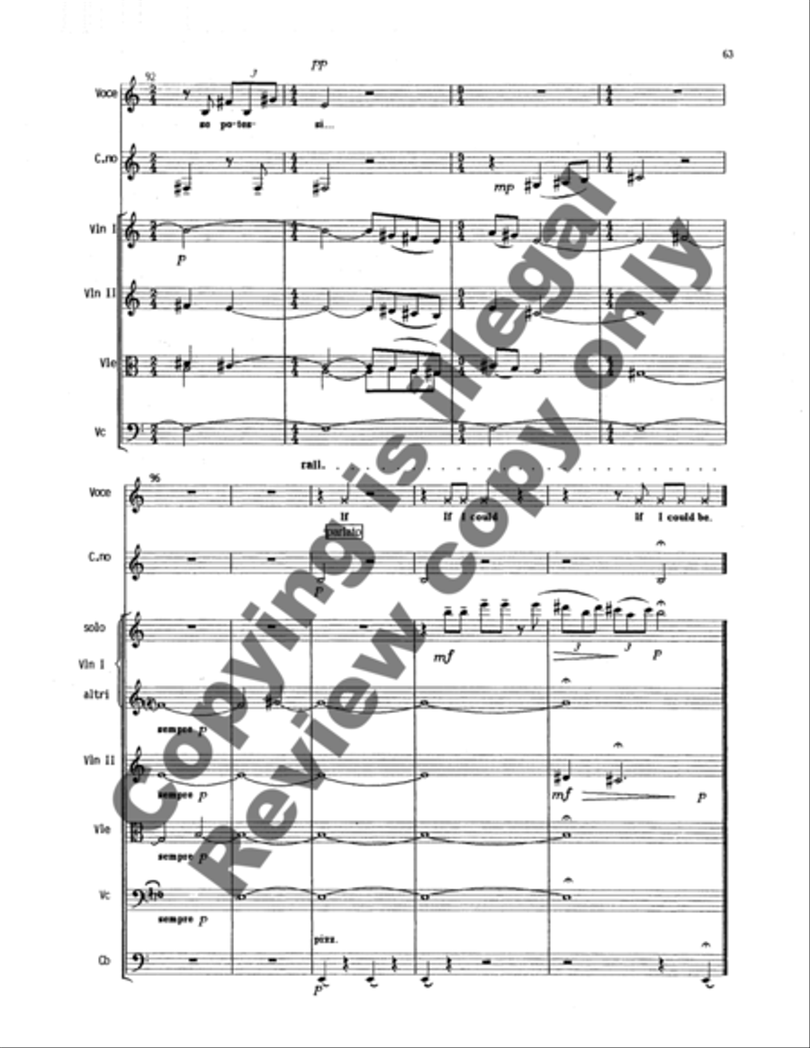 Se potessi (Three Songs) Se potessi (Three Songs) String Orchestra scores gallery preview page 12