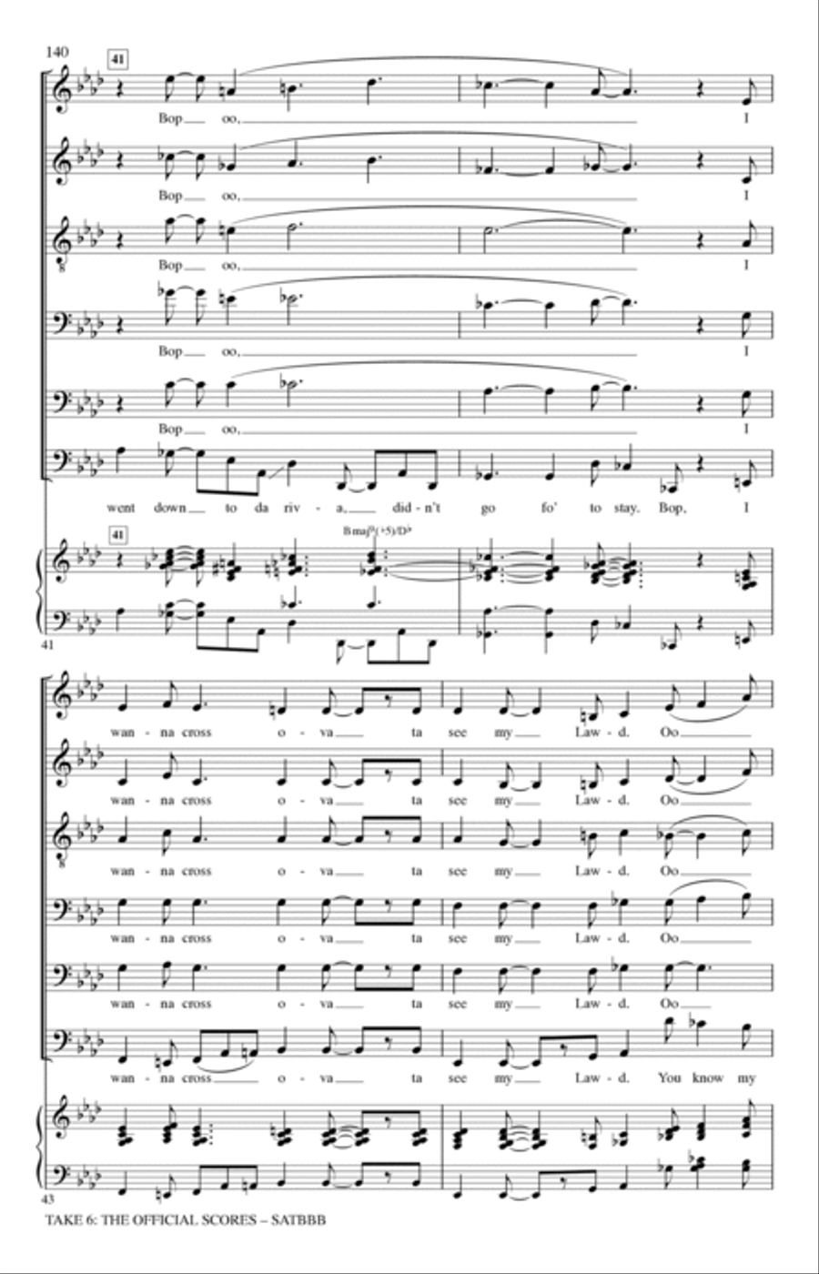 Get Away Jordan A Cappella scores gallery preview page 11