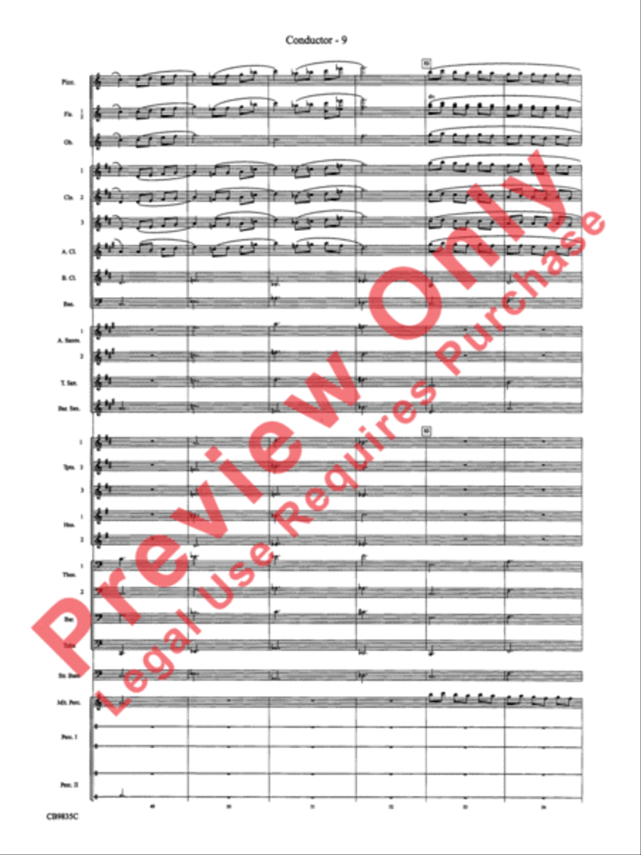 A Charlie Brown Christmas Concert Band scores gallery preview page 12