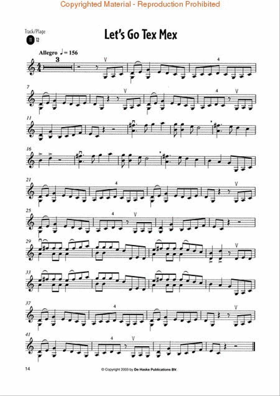 Colours of the World Violin Solo scores gallery preview page 3