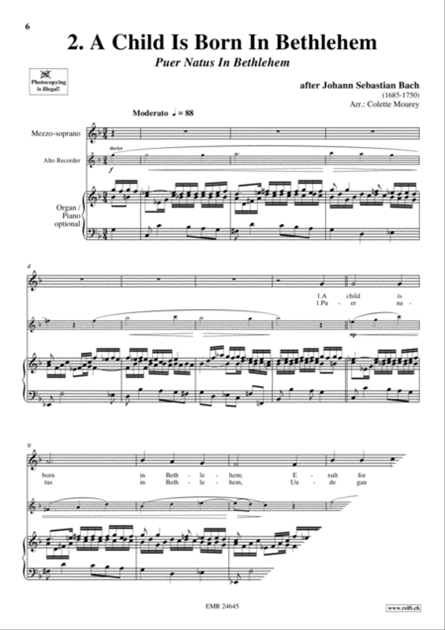 20 Greatest Christmas Songs Vol. 1 Alto Recorder scores gallery preview page 4