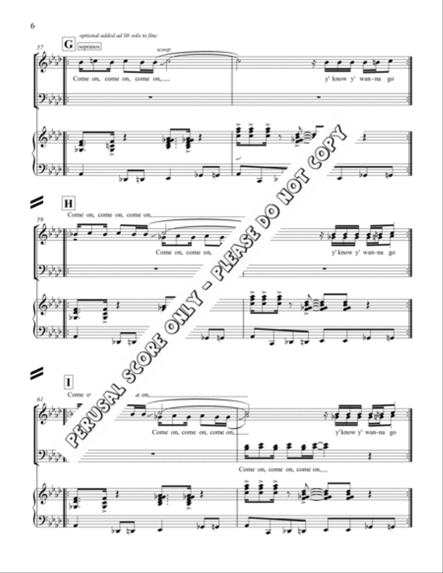 Lift Your Voices Higher Lift Your Voices Higher 4-Part scores gallery preview page 7