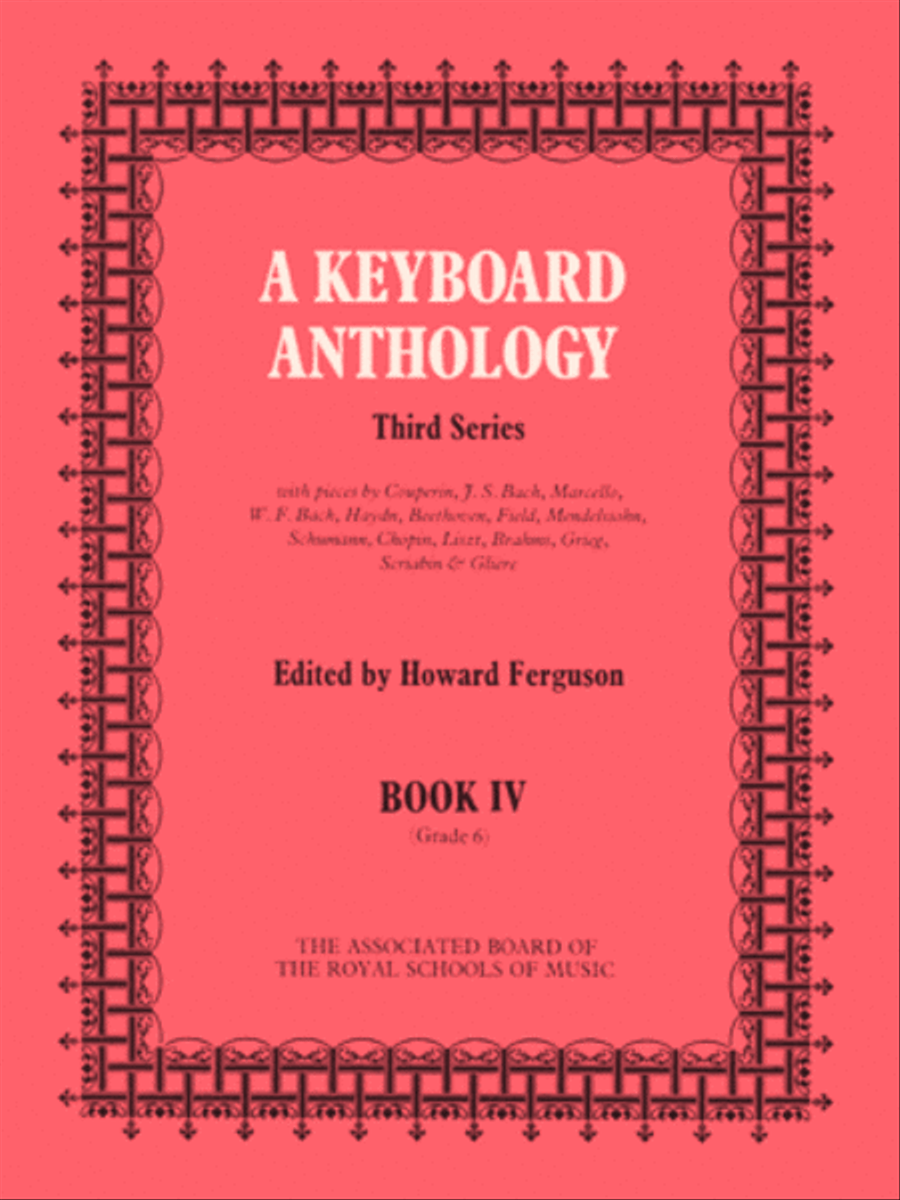 A Keyboard Anthology, Third Series, Book IV