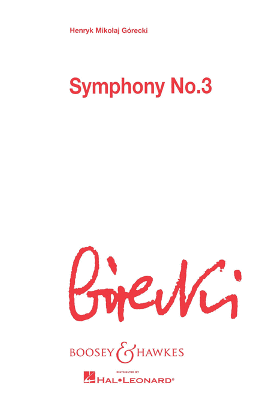 Symphony No. 3, Op. 36 Orchestra scores gallery preview page 1