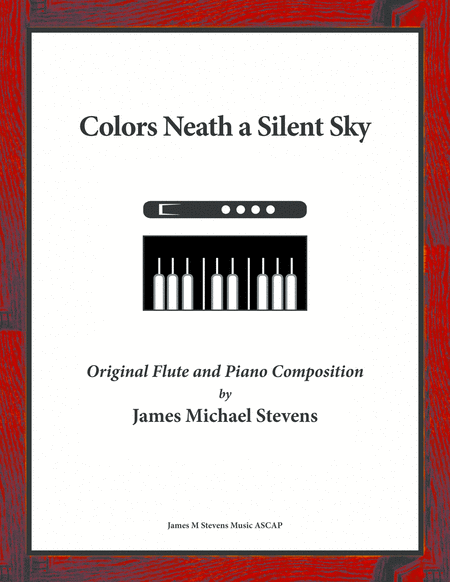 Colors Neath a Silent Sky - Flute & Piano image number null