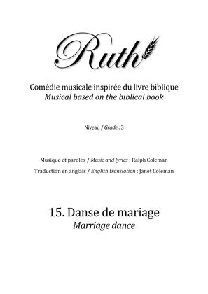 15. Danse de mariage (Marriage dance)