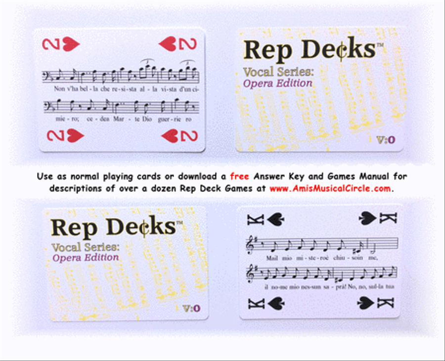 Rep Decks Vocal Series: Opera Edition Voice scores gallery preview page 3