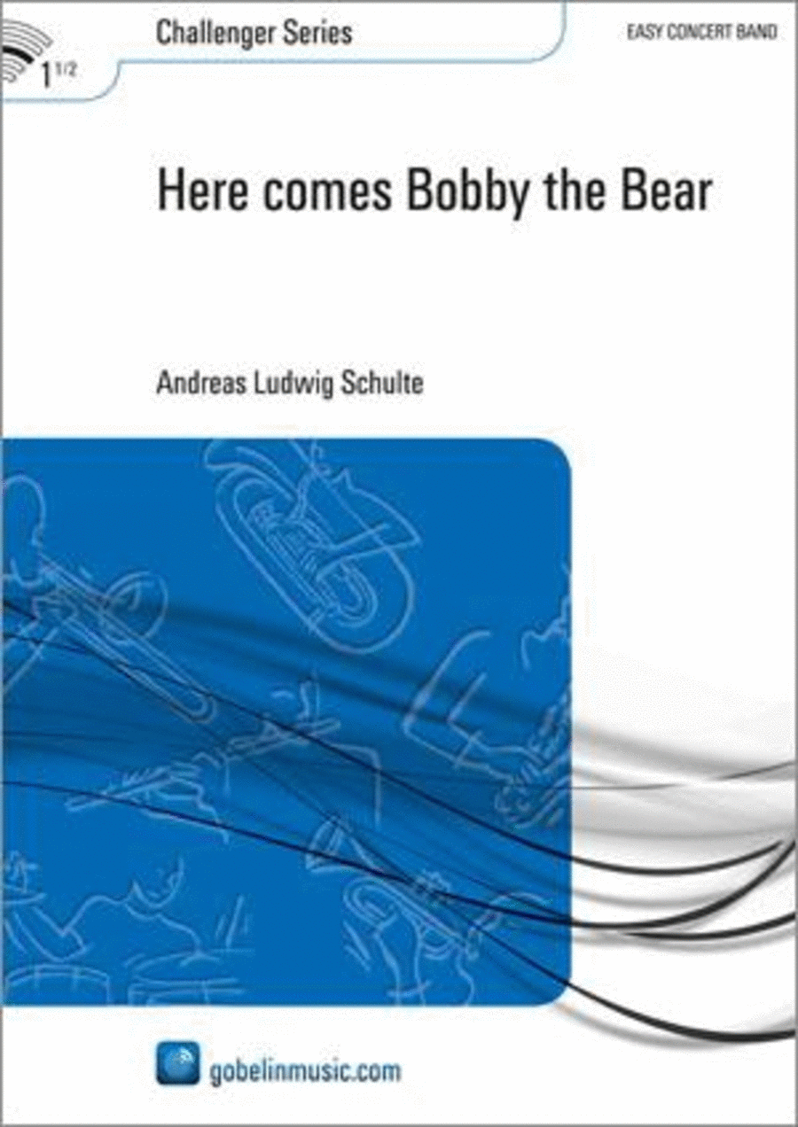 Here comes Bobby the Bear Concert Band scores gallery preview page 1