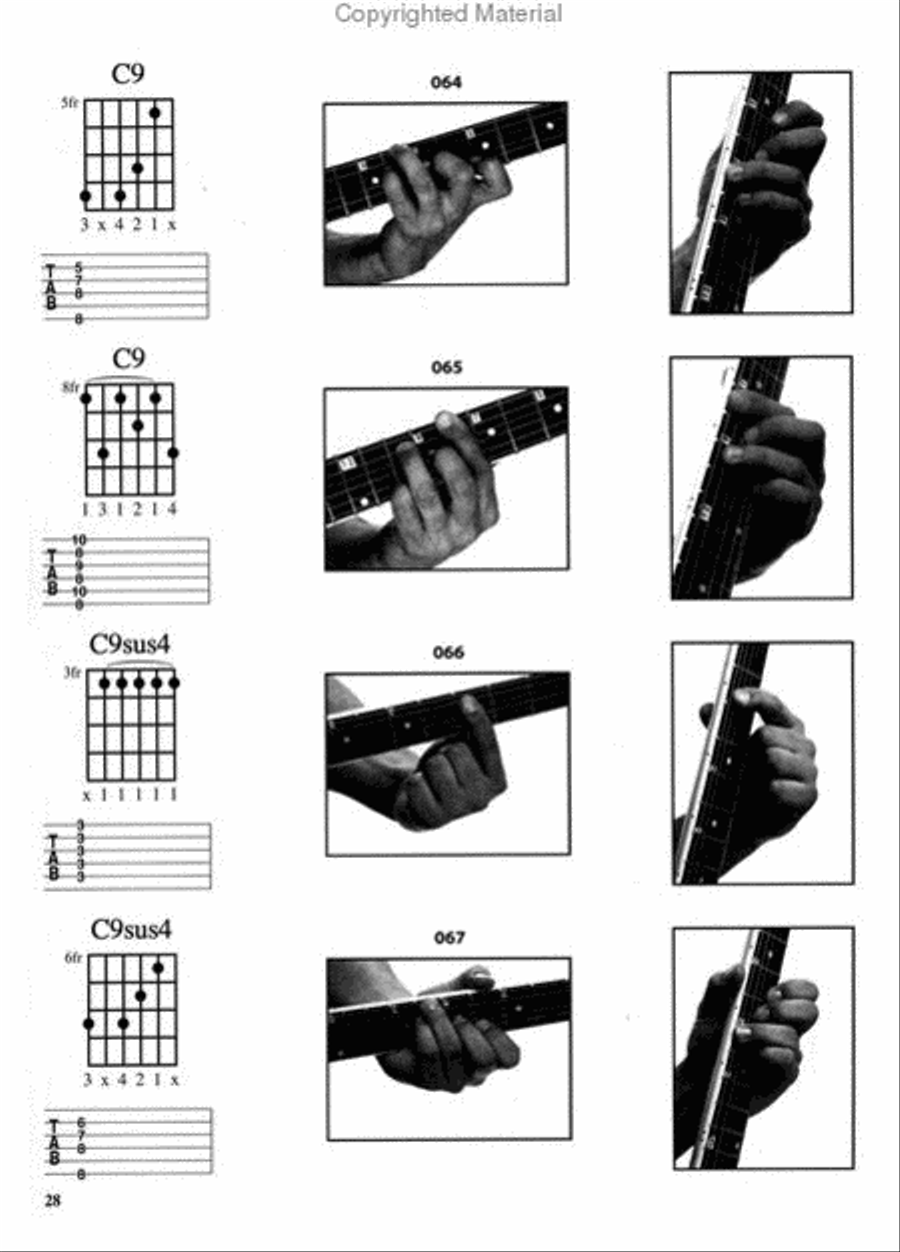 The Only Chord Book You Will Ever Need! Guitar Tablature scores gallery preview page 3