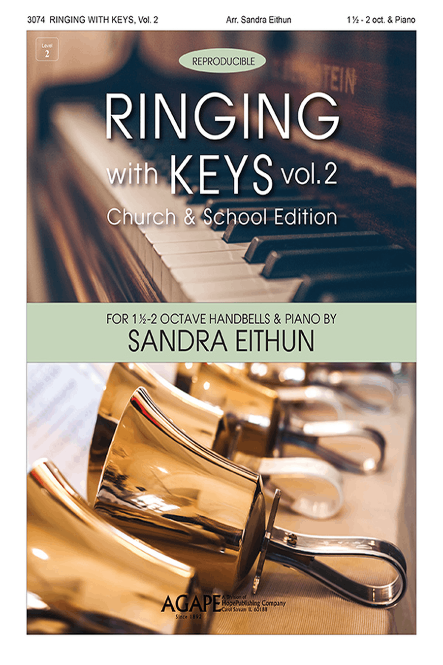 Book cover for Ringing with Keys, Vol 2 (Reproducible)
