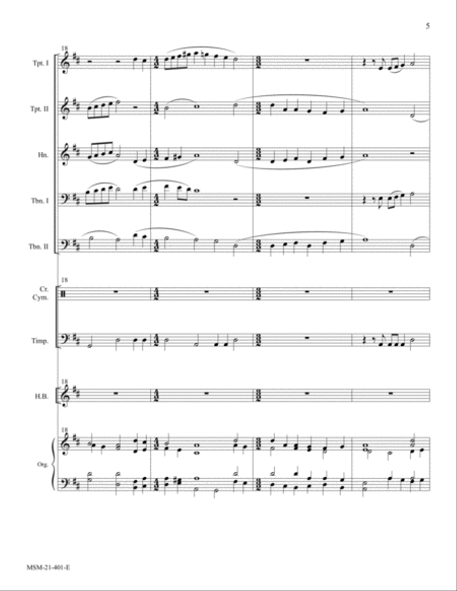 Lasst uns erfreuen Organ scores gallery preview page 5