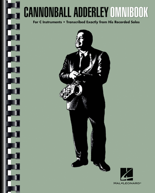 Book cover for Cannonball Adderley - Omnibook