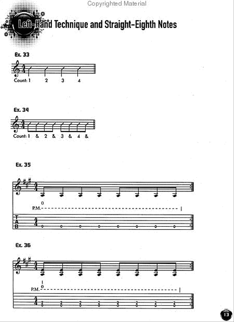 Alfred's PLAY Blues Guitar 1 Electric Guitar scores gallery preview page 3
