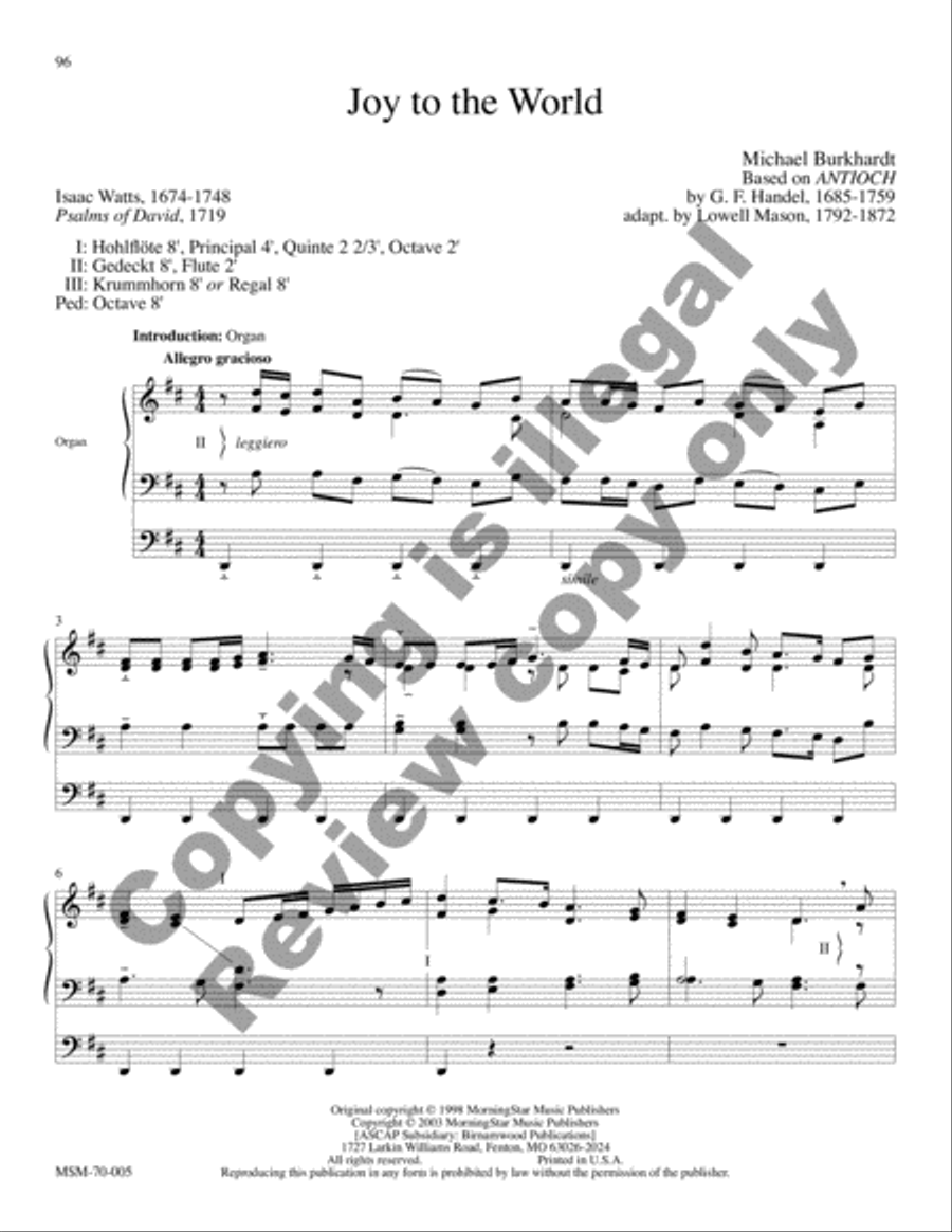 Savior of the Nations, Come (Full Score) Choir scores gallery preview page 80