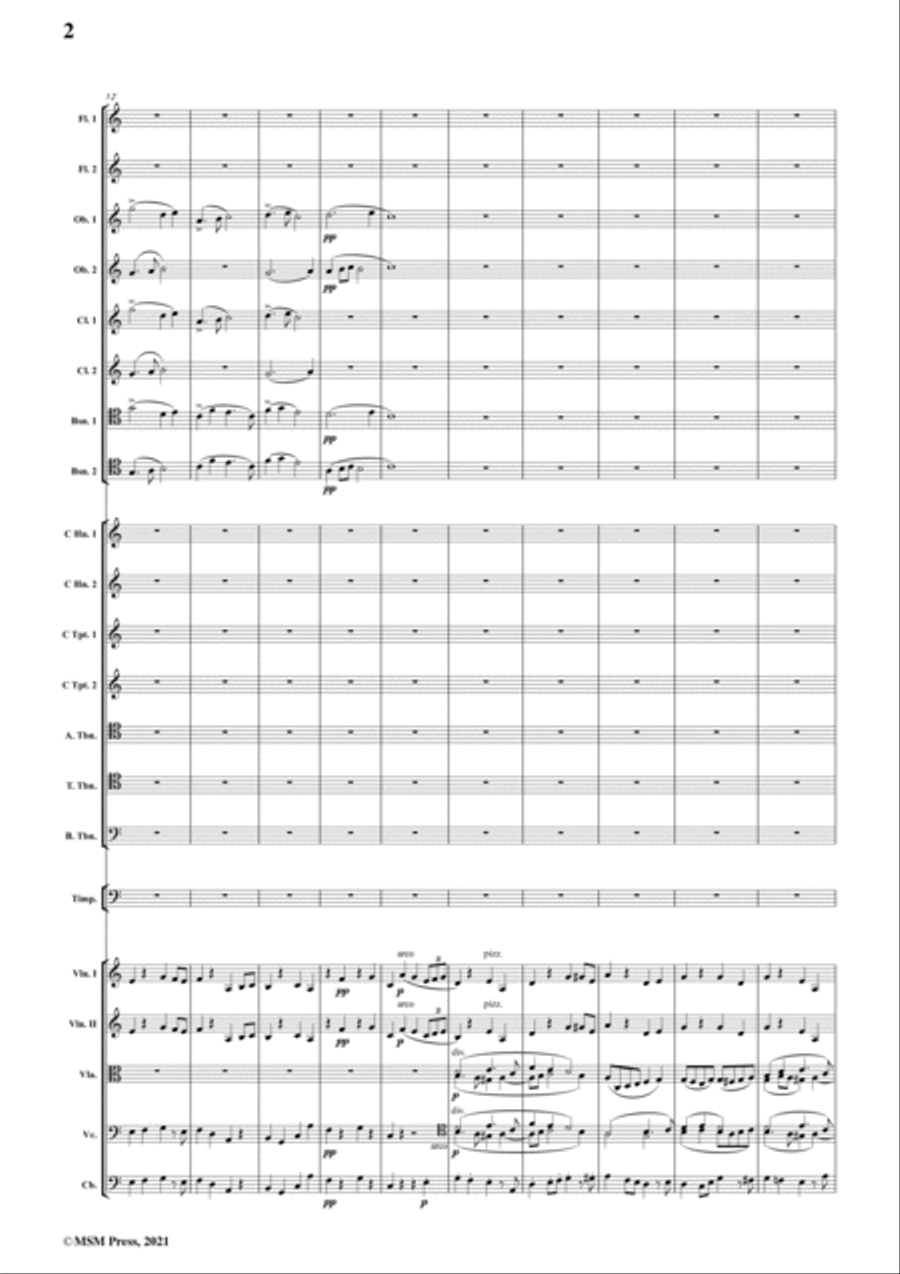 Schubert-Symphony No.9(The Great),D.944 No.1,for Orchestra Chamber Orchestra scores gallery preview page 4