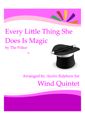 Book cover for Every Little Thing She Does Is Magic