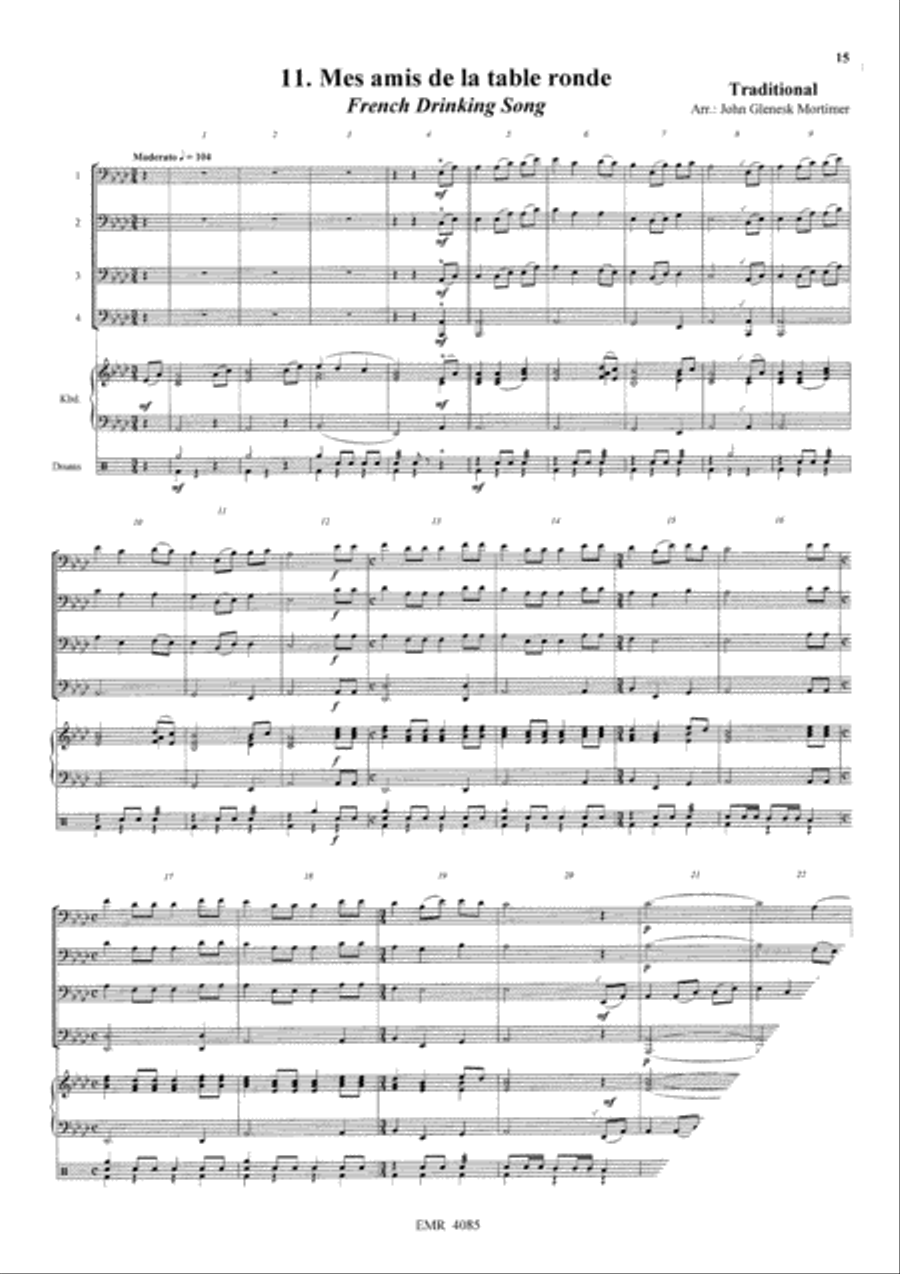 Quartets Volume 1 Trombone Quartet scores gallery preview page 6