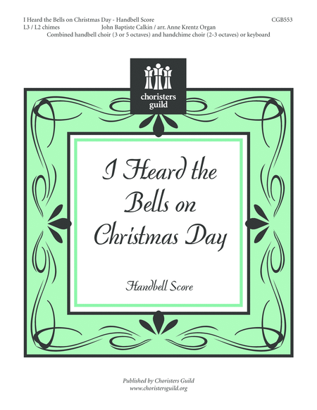 I Heard the Bells on Christmas Day - Handbell Score image number null