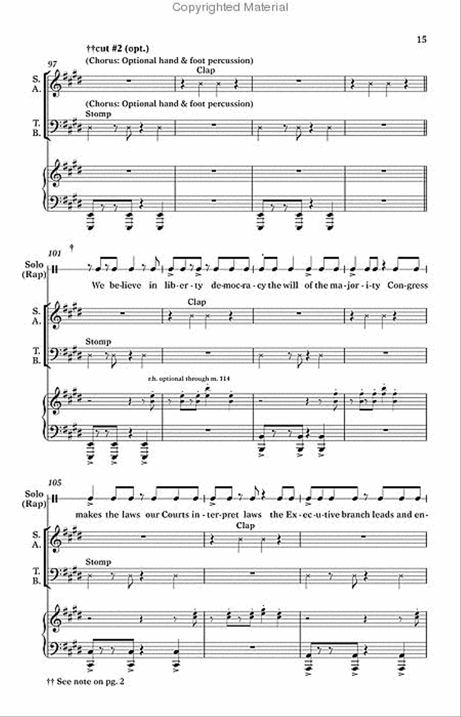 We the People 4-Part scores gallery preview page 7