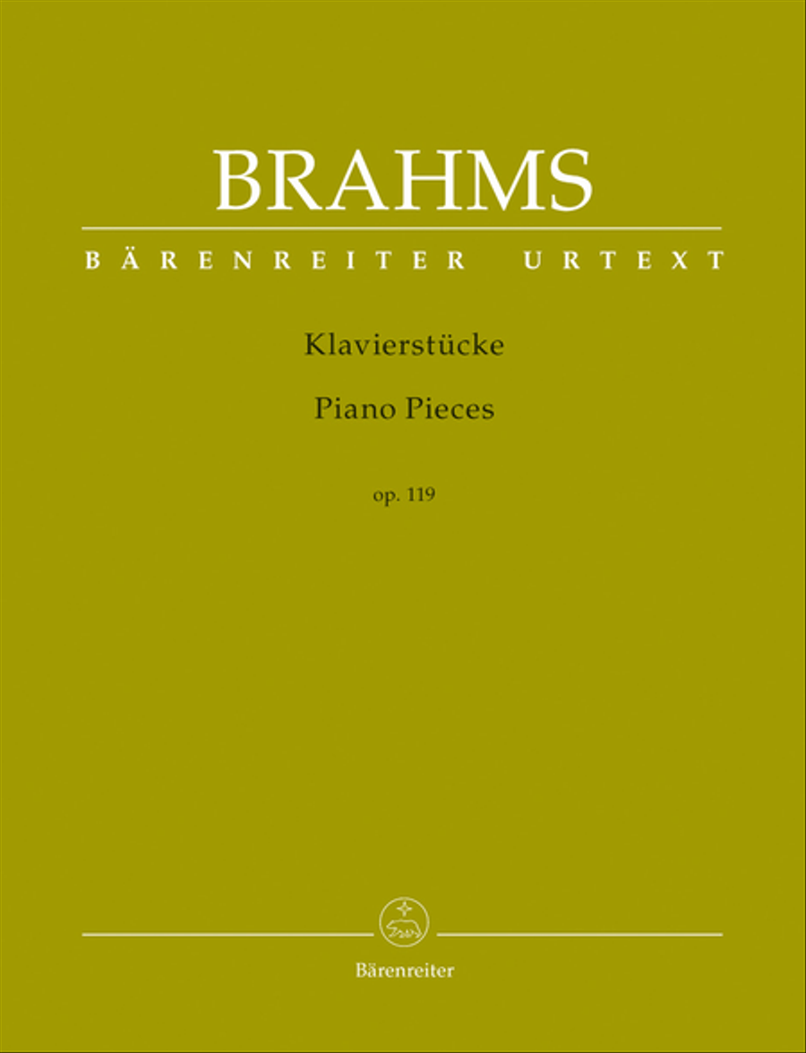 Johannes Brahms: Piano Pieces op. 119