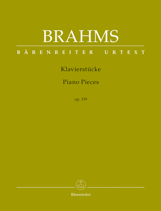 Book cover for Klavierstuecke op. 119