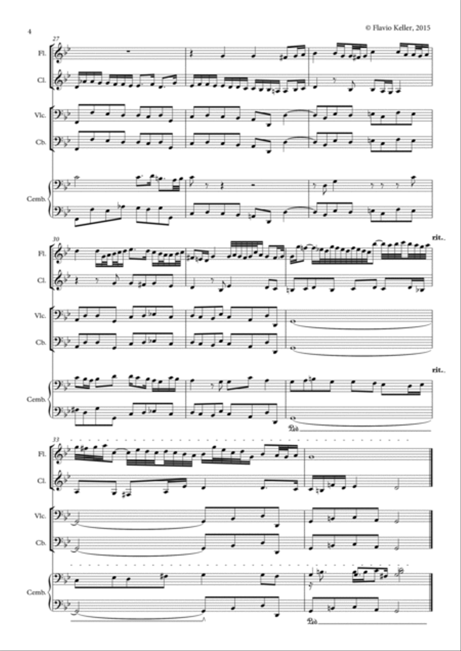 Organ chorale prelude 
