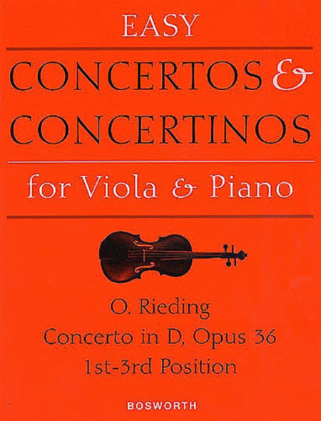 Rieding - Concerto D Major Op 36 Viola/Piano