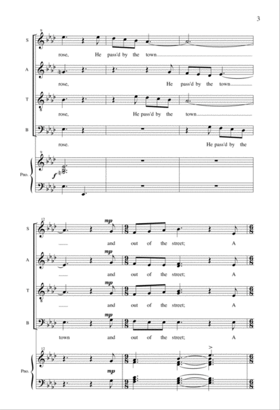 The Poet's Song The Poet's Song 4-Part scores gallery preview page 2