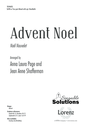 Book cover for Advent Noel