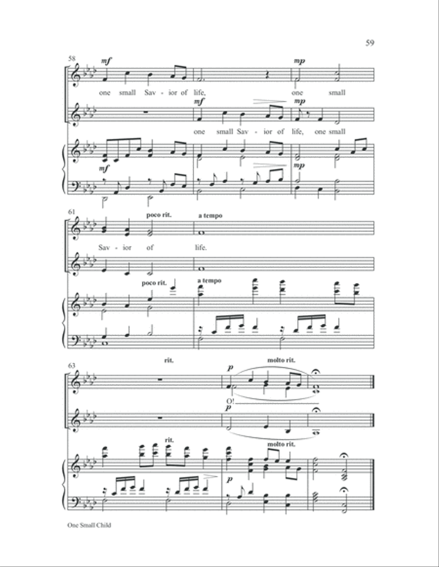 Women in Song 4 Women in Song 4 SSA scores gallery preview page 61