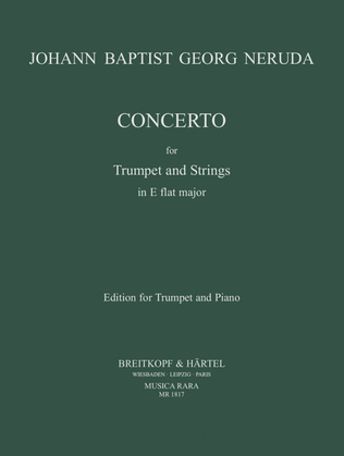 Book cover for Concerto in E flat major