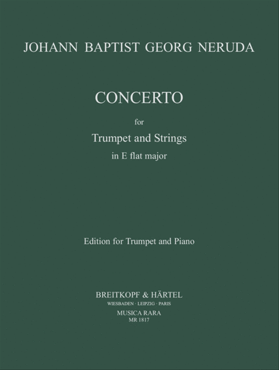 Book cover for Concerto in E flat major