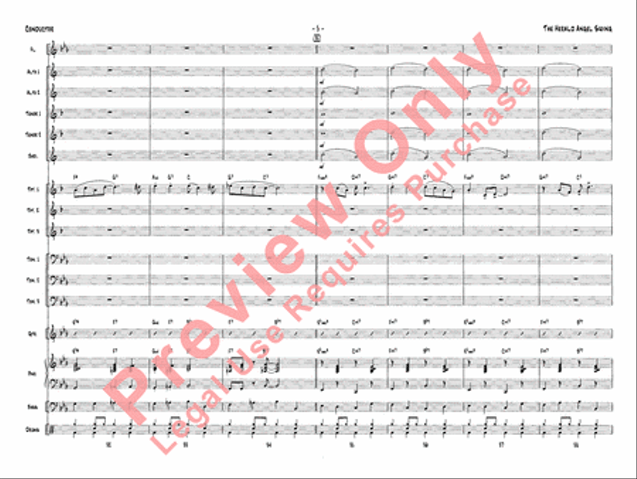 (The) Herald Angel Swing Jazz Ensemble scores gallery preview page 8